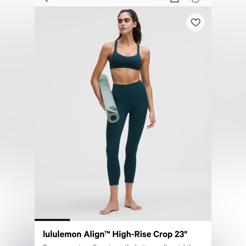 lululemon align athletica Women's Leggings - Black, Gray, Blue